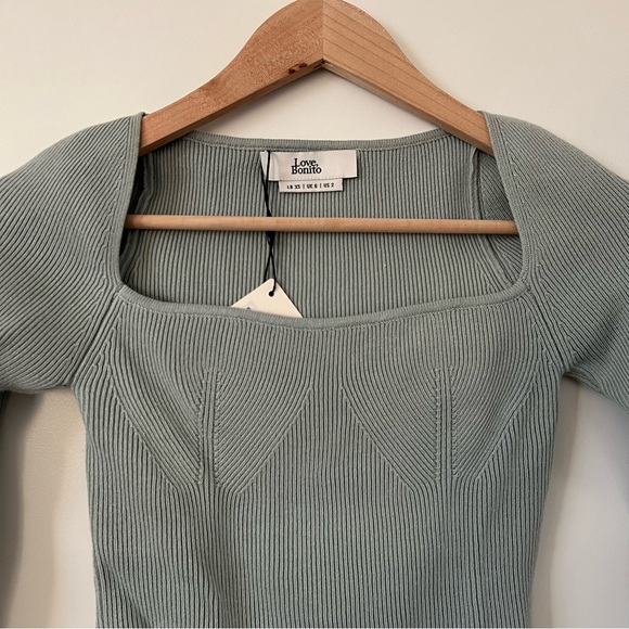 NWT Love Bonito Knit Top Size 2 - Picture 2 of 4